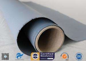 Quality 260℃ High Temp Resistant 18oz 0.45mm E - Glass Silicone Coated Fiberglass Fabric wholesale