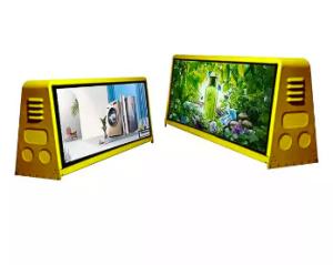 Quality Remote Control Double Sided Fullcolor Sign Taxi Top Led Screen Advertising Waterproof wholesale