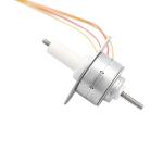 IP30 Micro Linear Stepper Motor 12VDC 53Ω 4 Lines 25BYZ-A022-01D