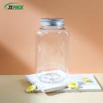 Food Grade Milk Tea Plastic Bottle 500ml Empty Fruit Juice Bottles With Lids