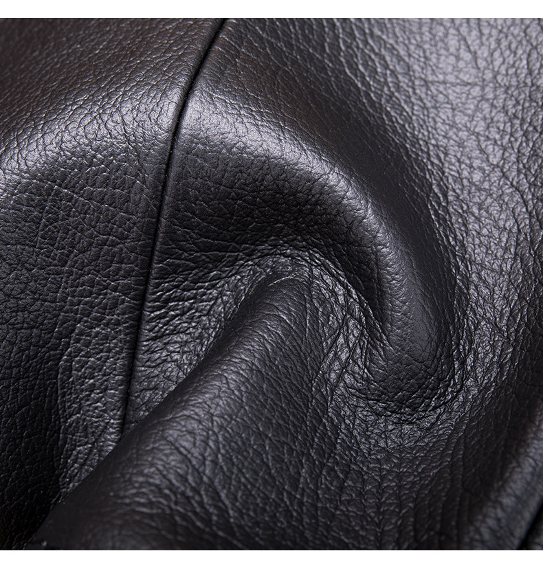 Genuine Leather Men Messenger Bag Vintage Style Calfskin Crossbody Shoulder Bag for Men