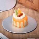 Direct Exquisite Food Grade Circle Cardboard Cake Paper Boards Round Silver Base