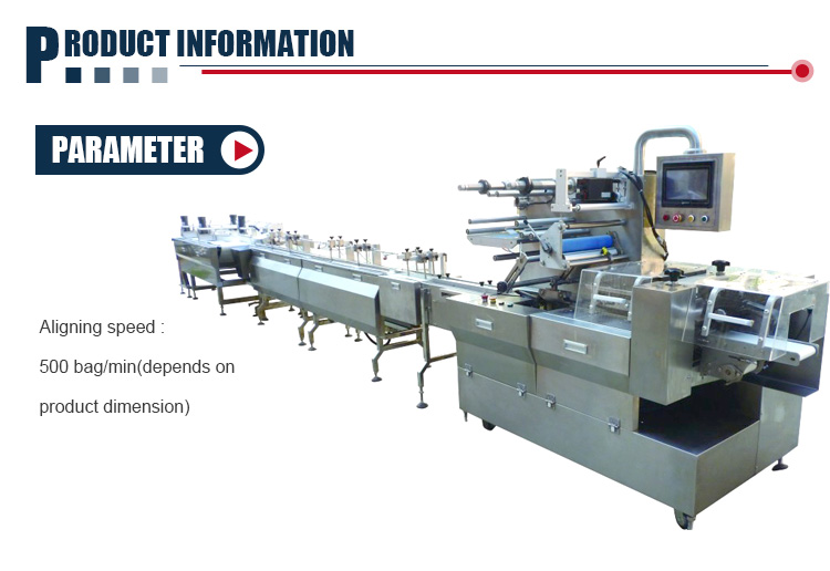 Nice Price Automatic Snack Sugar Sachet Rusk Packing Machine With Automatic Detection