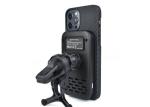 Magnetic Black Color Full Cover Aramid Fiber Phone Case For iPhone 12 Pro Max