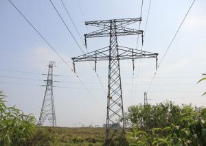 Quality SGS 4 Legs Q235B 500KV Electrical Transmission Tower wholesale