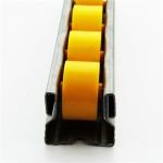 Yellow Wheel JY 2046A Metal Roller Track SGCC Roller Channel Track