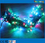 Hot sale 110v 120v 100led RGB twinkle Christmas string lights 10m flashing with