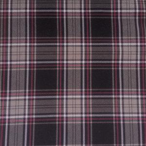 Quality Polyester Yarn Dyed Twill Woven Four-Color Lattice Fabric for Lady Dress Grid Suiting Cloth wholesale