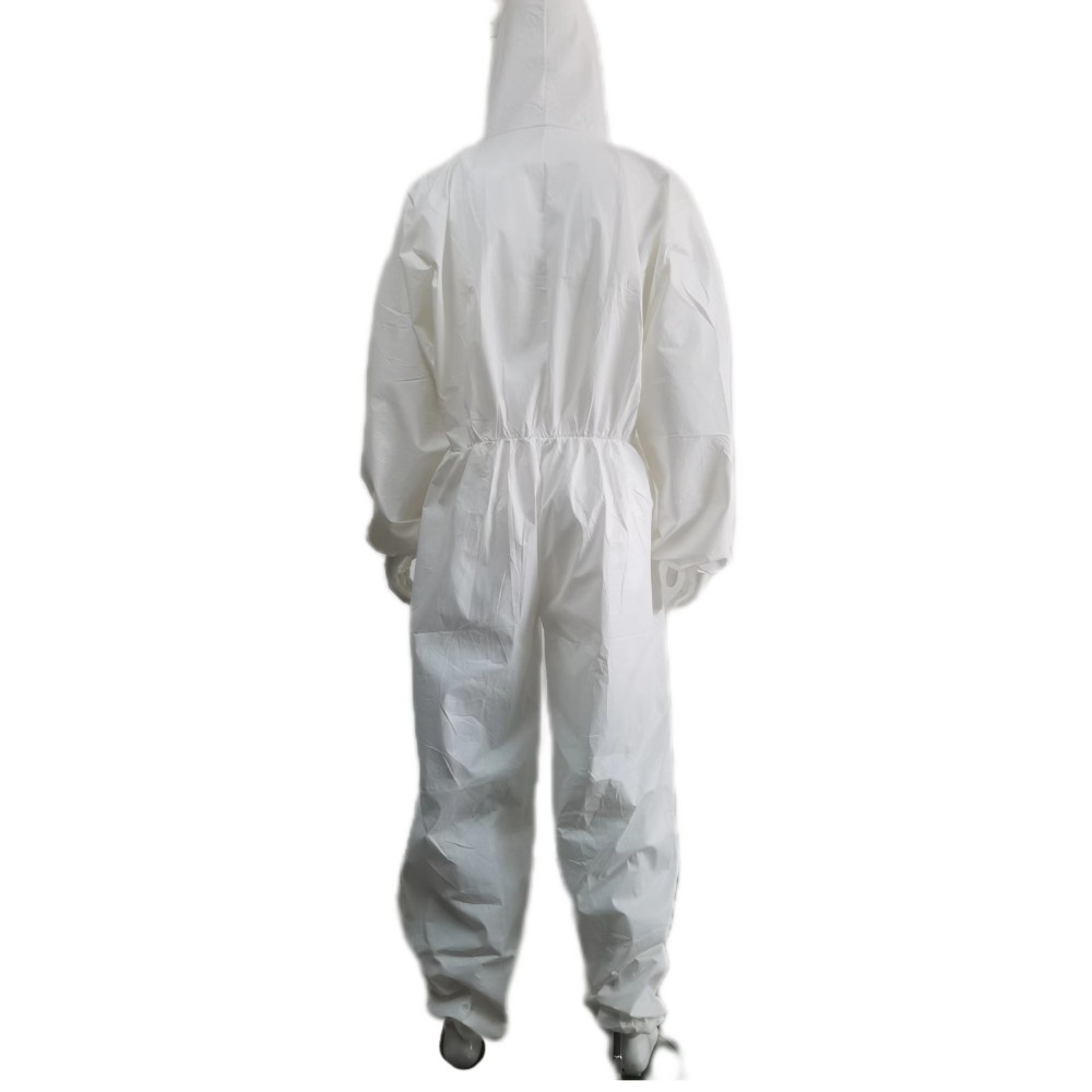 Disposable Non Woven Coverall With Breathable Anti Static Fabric EN1149 Standard