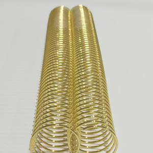 Quality 48 Loops Single Spiral Metal Coil Binding 0.25 - 2'' For Notebook wholesale