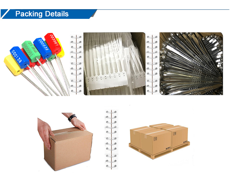 High Security Cable Plastic Seal /Mechanical Seal Supplier Price of plastic seal lock