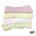 10kg 25kg Used Cotton Light Color Mixed Printed T Shirt Rags Industrial Cleaning