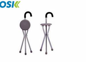 Quality Portable Medical Walking Aids Outdoor Foldable Walking Stick With Seat wholesale