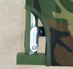 Camouflage Portable Military Camping Bed / Army Folding Bed Customized