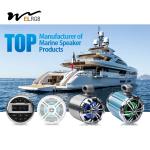 300W Boat Tower Speakers LED Marine Lights 4 Ohms IP65 Waterproof