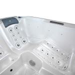 Balboa Control System Acrylic 3 Person Outdoor Whirlpool Massage Hot Tub For