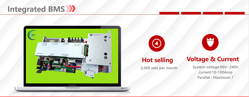 Rs485 CAN Integrated BMS 65S-75S 50A For Home Storage Micro Grid Applications