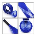 66.93 X 13.78" Casting Rod Cover Braided Mesh Protector Pole Gloves Fishing
