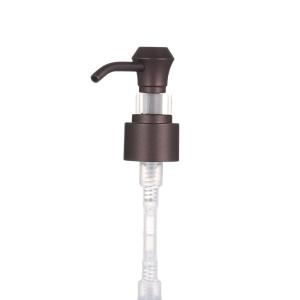 Quality 28/410 Plastic Bottle Stainless Steel Dispenser Pump with Clip Lotion Pump wholesale