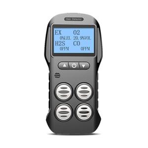 Quality Rechargeable 4in1 Portable Multigas Detector Monitor For Industrial Worksite wholesale