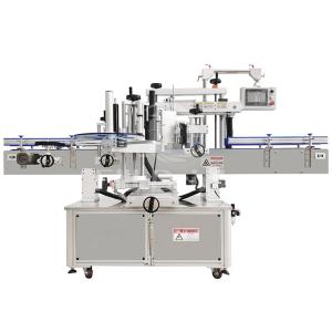 Quality Stainless Steel Bottle Labeling Equipment Double Sides Bottle Labeling Machine 3600BPH wholesale