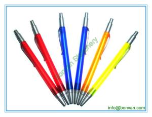 Quality click adverting promo ball point pen wholesale