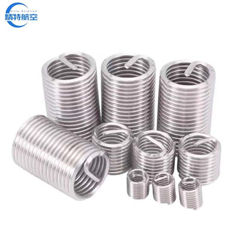 Easy to Install Low Temperature Resistant Heli Coil Spring Wire Thread Inserts
