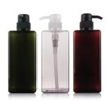 White 300ml Clear Plastic Cosmetic Jars , Amber Plastic Makeup Jars For Lotion