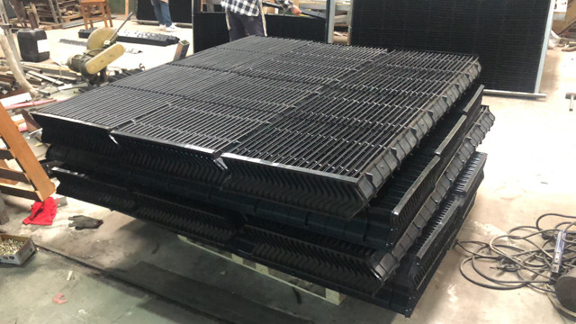 PVC 145MM EAC Drift Eliminator Of Cooling Tower Counterflow Crossflow Cellular Design 6