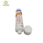 White Flip Cap Toothpaste Packaging Tube , Laminated Empty Tube Packaging 130 ML