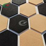 Cinema Indoor Hexagon Acoustic Panels Eco Friendly Heat Insulation