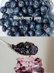 Premium Concentrated Blueberry Fruit Jam 210g For Bread