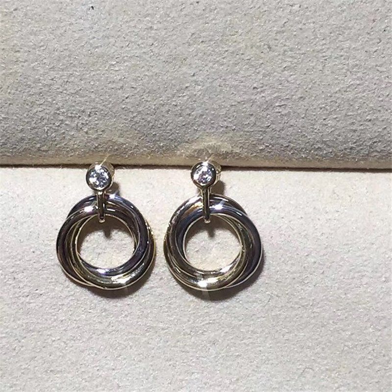 C tricyclic Earrings 18k gold white gold yellow gold rose gold bracelet Jewelry factory in Shenzhen, China