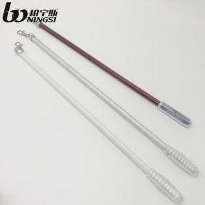 Quality Aluminium 13mm Diameter 1m Length Curtain Pull Rod With Plastic Handle wholesale