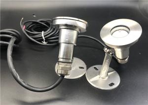 Quality DC 24V 3W LED Underwater Spotlight With 316 Stainless Steel RGB 3 In 1 Color wholesale