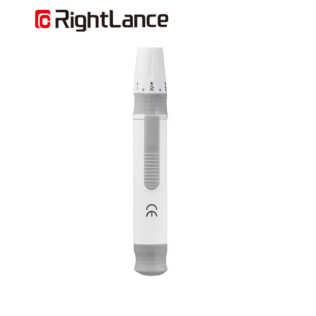 Five Adjustable Pricking Depth Medical Lancet Device With Ejector
