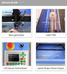 High Accuracy Flat Bed CO2 Laser Cutting Machine Wood Fabric Leather Laser