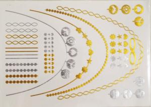 Quality Metallic Jewelry tattoo wholesale