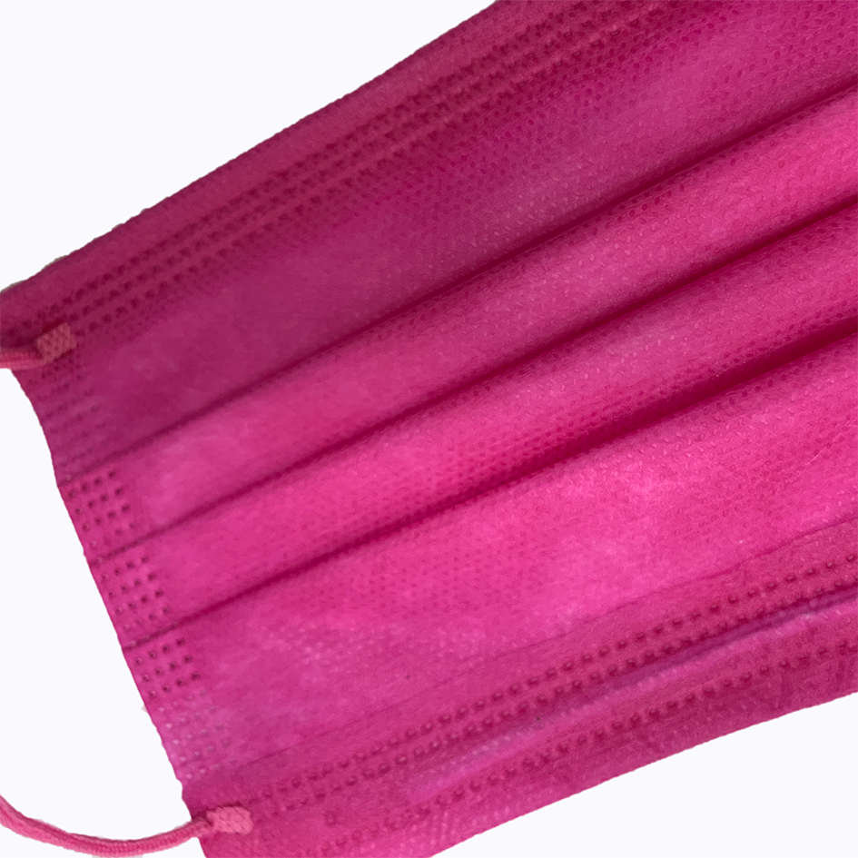 Plain 4 Layers Custom Earloop and Tie on 4Ply Pure Color Surgical Face Masks Disposable Medical Mask