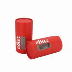 Customized Biodegradable Recycled Box Kraft Paper Tube Transparent PVC Gift
