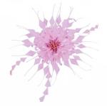 Dyed Goose Feather Flower Mount with Wire Accessory Elevate Your Event Party