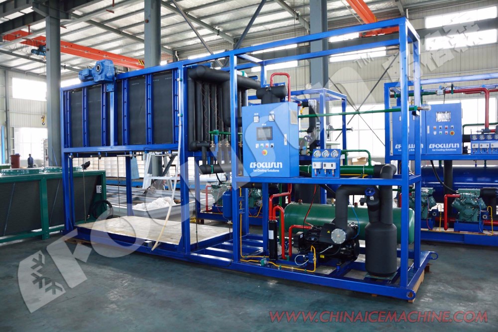 15 Ton Direct Refrigeration Ice Block Machine for Fast Cooling Edible Ice Production