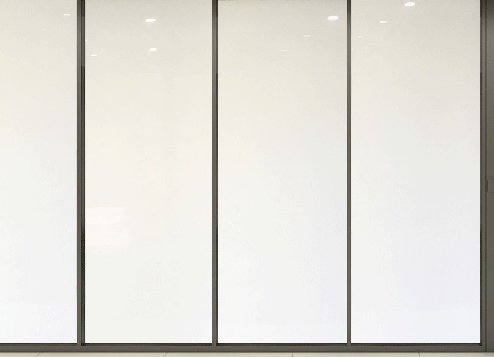 Electric Switchable Smart Glass Window PDLC Film Glass For Privacy