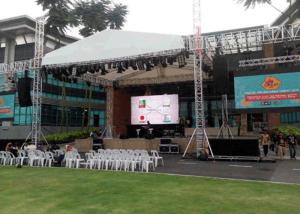 China Multi Media RGB Rental LED Display Screen Hire Full Color PH20mm Anti Flammable on sale