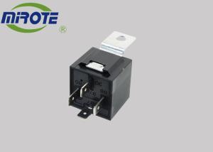 Quality Sealed 4pins 12v 30a 40a 24 Volt Automotive Relay With Metal Sheet Black Cover wholesale