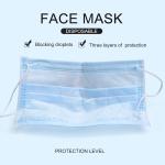 Custom Made Earloop Medical Mask / Disposable Mouth Cover Mask Perfect Fitting