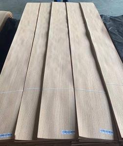 Quality Length 250cm Red Oak Wood Veneer 12cm Width A Grade wholesale