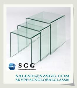 Quality glass computer table (round,oval,square,rectangle) wholesale