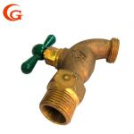 JIS Male Brass Water Tap , 3/4'' Faucet Valve Body Casting