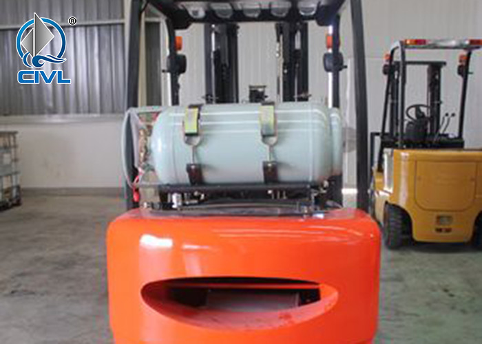 Lpg Forklift With Side Shift Can Go Inside Container 3/3.5 Tons Forklifts Fuel Gas Engine Color Option